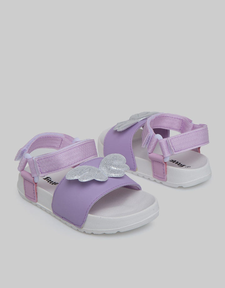Little M Slingback Sandals Butterfly Girls