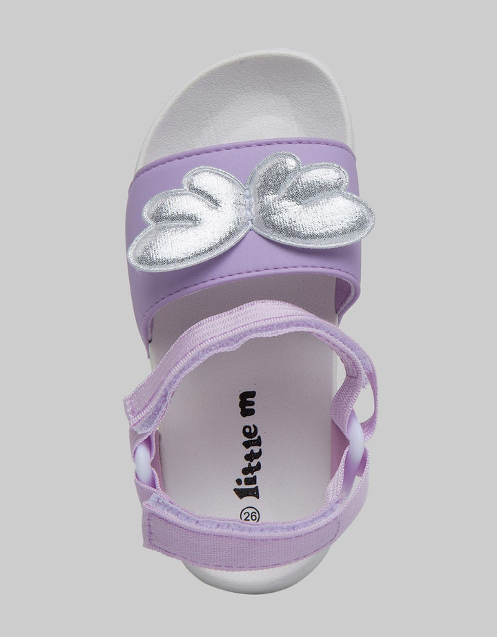Little M Slingback Sandals Butterfly Girls