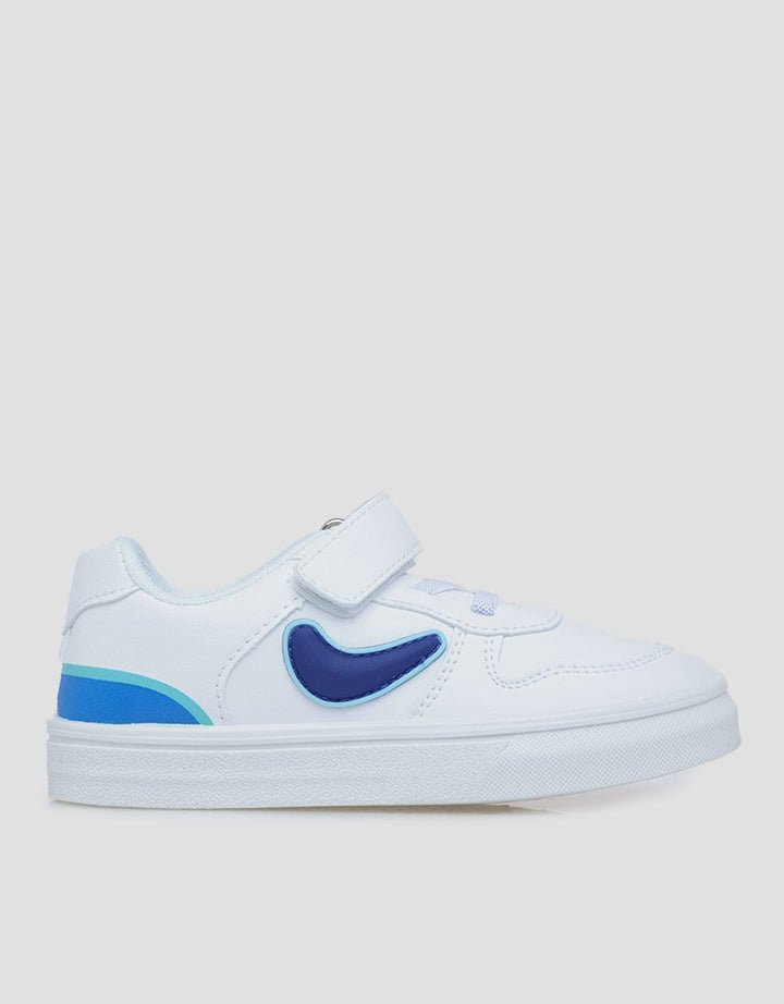 Little M Checks Embro Sneakers for Girls