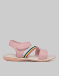 Little M Ankle Rainbow Strap Sandals Girls