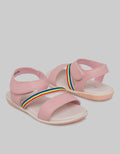 Little M Ankle Rainbow Strap Sandals Girls