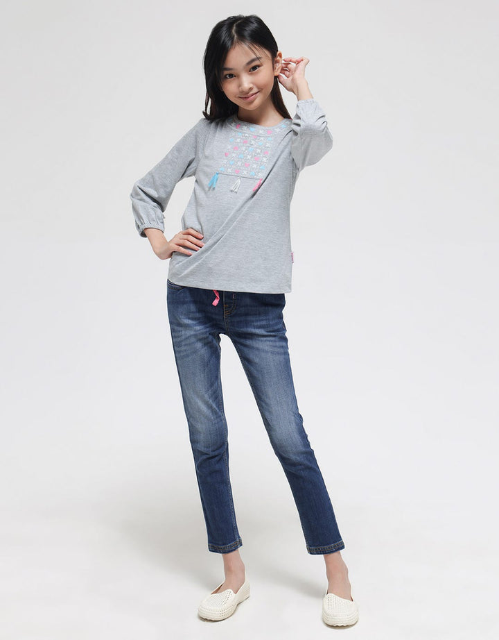 Cardinal Kids Girl Tassel Blouse Anak Perempuan