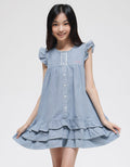 Cardinal Kids Girl Ruffle Bottom Dress