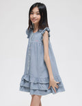 Cardinal Kids Girl Ruffle Bottom Dress