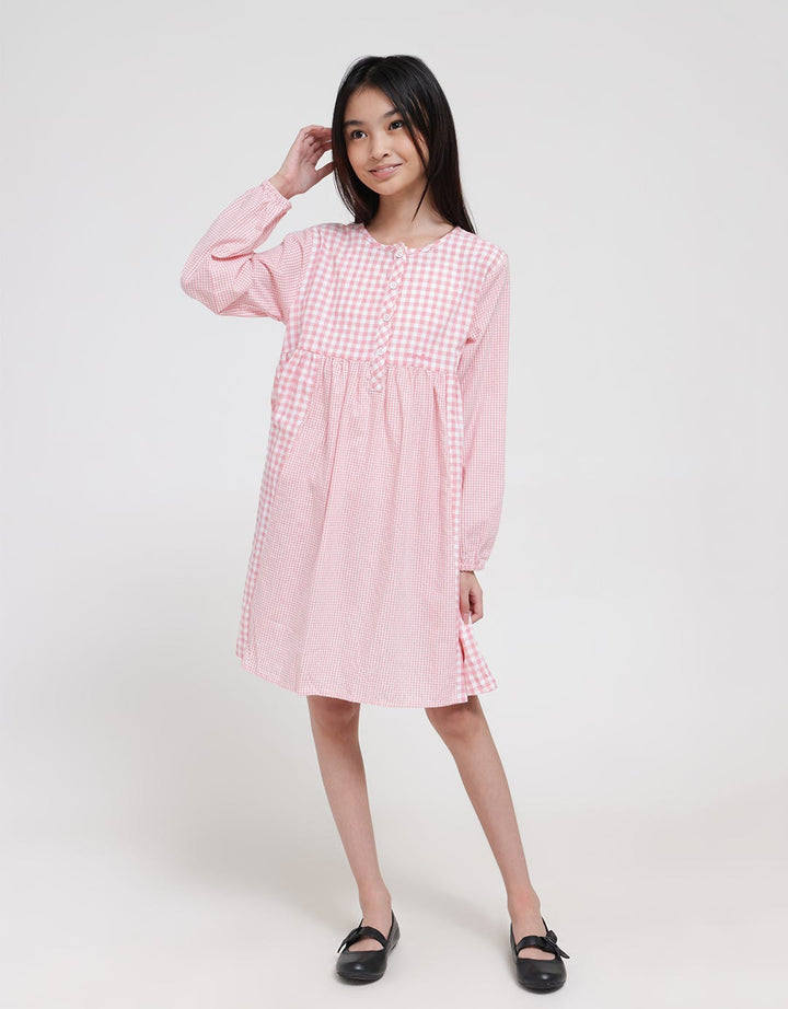 Cardinal Kids Girl Plaidy Dress