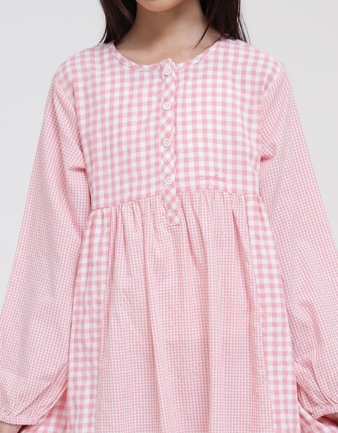 Cardinal Kids Girl Plaidy Dress Anak Perempuan