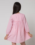 Cardinal Kids Girl Plead Dress Anak Perempuan