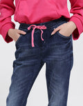 Cardinal Kids Girl Washed Accent Denim Pants