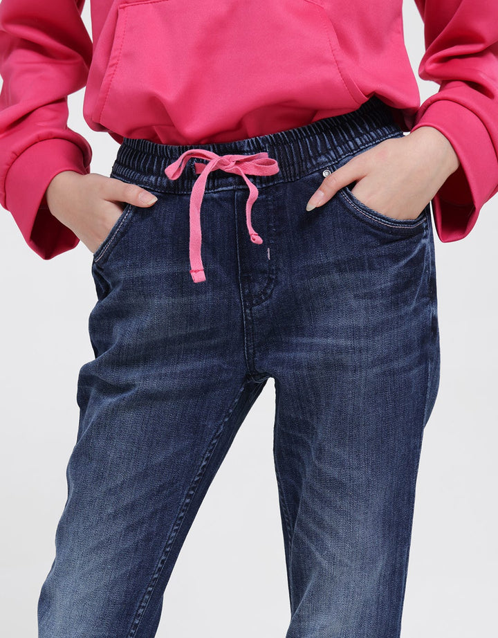 Cardinal Kids Girl Washed Accent Denim Pants