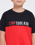 Cardinal Kids Boy Short Sleeve T-Shirt Print Stay Cool Kids