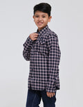 Cardinal Kids Boy Medium Check Kemeja