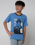 Nevada Short Sleeve T-Shirt Anime Boys Never Give Up