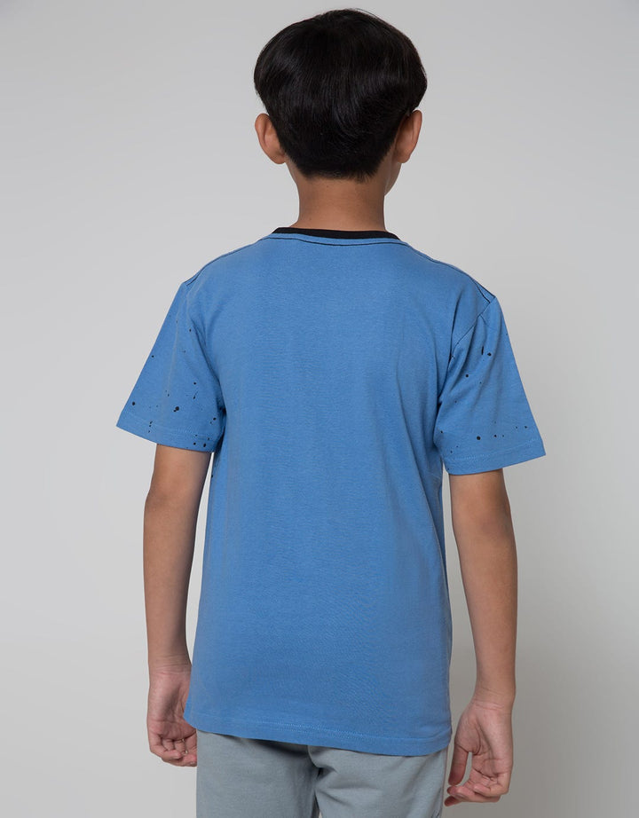Nevada Short Sleeve T-Shirt Anime Boys Never Give Up