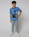 Nevada Short Sleeve T-Shirt Anime Boys Never Give Up