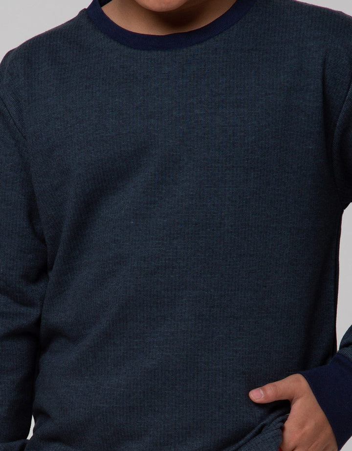 Nevada Long Sleeve Textured T-Shirt