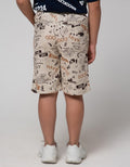 Nevada Short Pants Relaxed Oxford Print Good