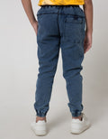 Nevada Jogger Terry Denim Elastic Waist Stretch