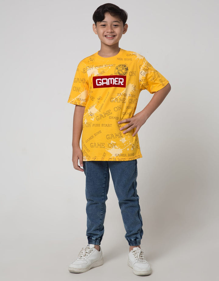 Nevada Jogger Terry Denim Elastic Waist Stretch