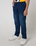 Nevada Terry Denim Pinggang Karet Stretch
