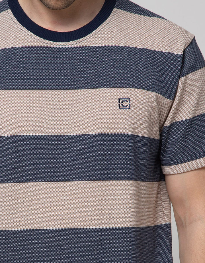Cole Texture Stripes Men's T-Shirt