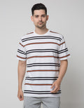 Cole Stripe Line Men's Casual T-Shirt