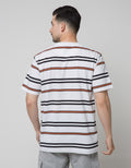Cole Stripe Line Men's Casual T-Shirt