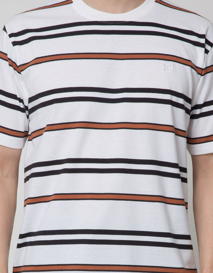 Cole Stripe Line Men's Casual T-Shirt