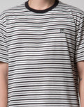 Cole Short Sleeve T-Shirt In Small Stripes