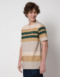 Cole Short Sleeve T-Shirt With 2 Stripes At Middle