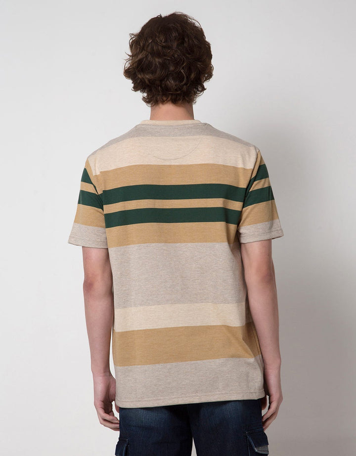 Cole Short Sleeve T-Shirt With 2 Stripes At Middle
