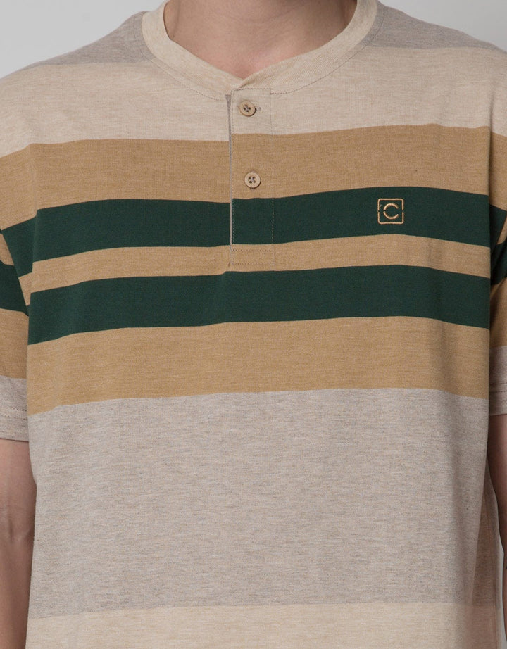 Cole Short Sleeve T-Shirt With 2 Stripes At Middle