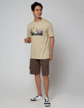 Cole Mountain Print Kaos Pria