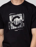 Cole Big Logo Print Kaos Pria
