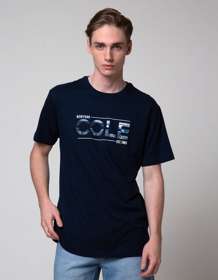 Cole Short Sleeve T-Shirt With New York Cole Print