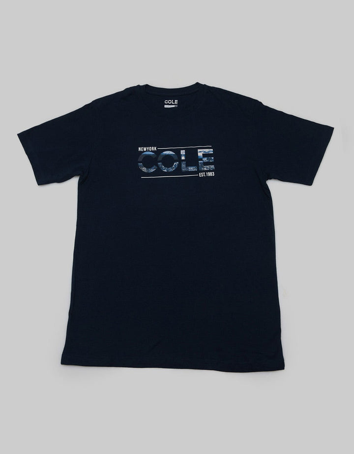 Cole Short Sleeve T-Shirt With New York Cole Print