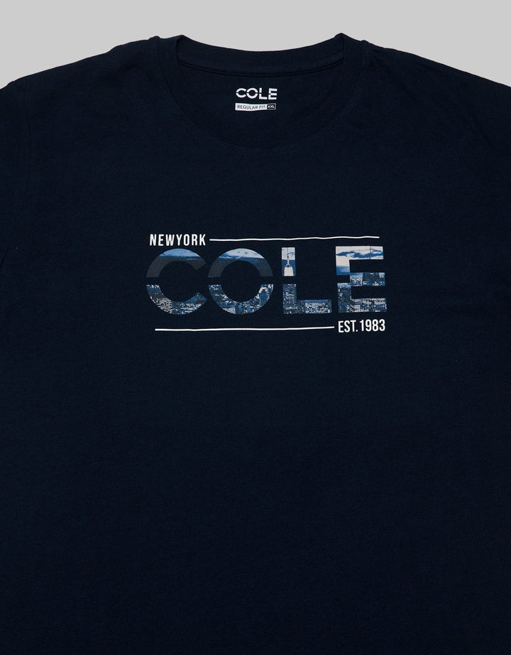 Cole Short Sleeve T-Shirt With New York Cole Print