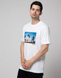 Cole Palm Tree Print Men's T-Shirt