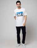 Cole Palm Tree Print Men's T-Shirt