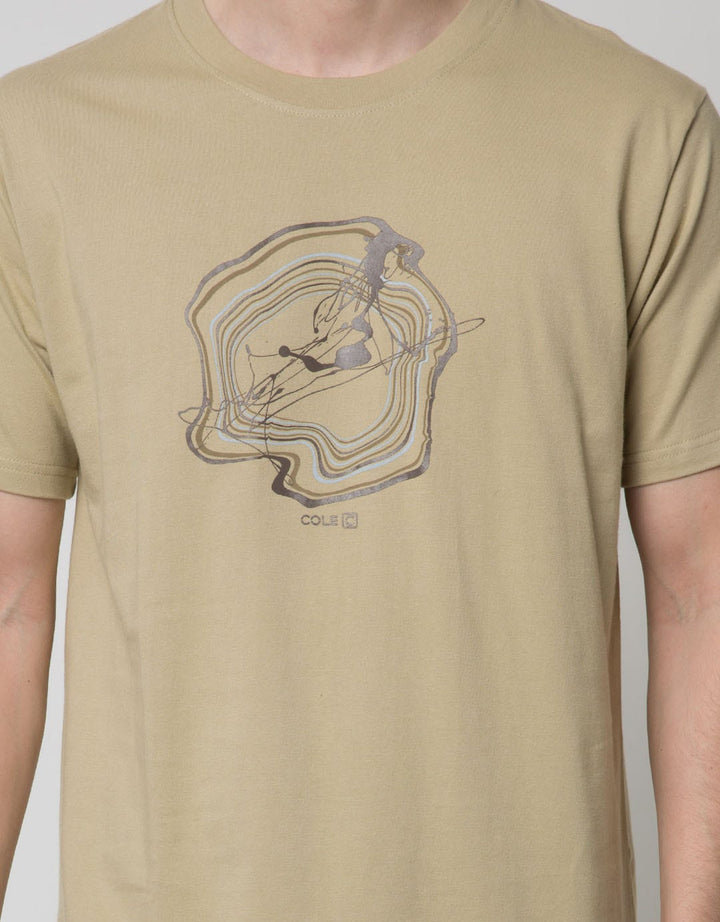 Cole Short Sleeve T-Shirt Water Paint