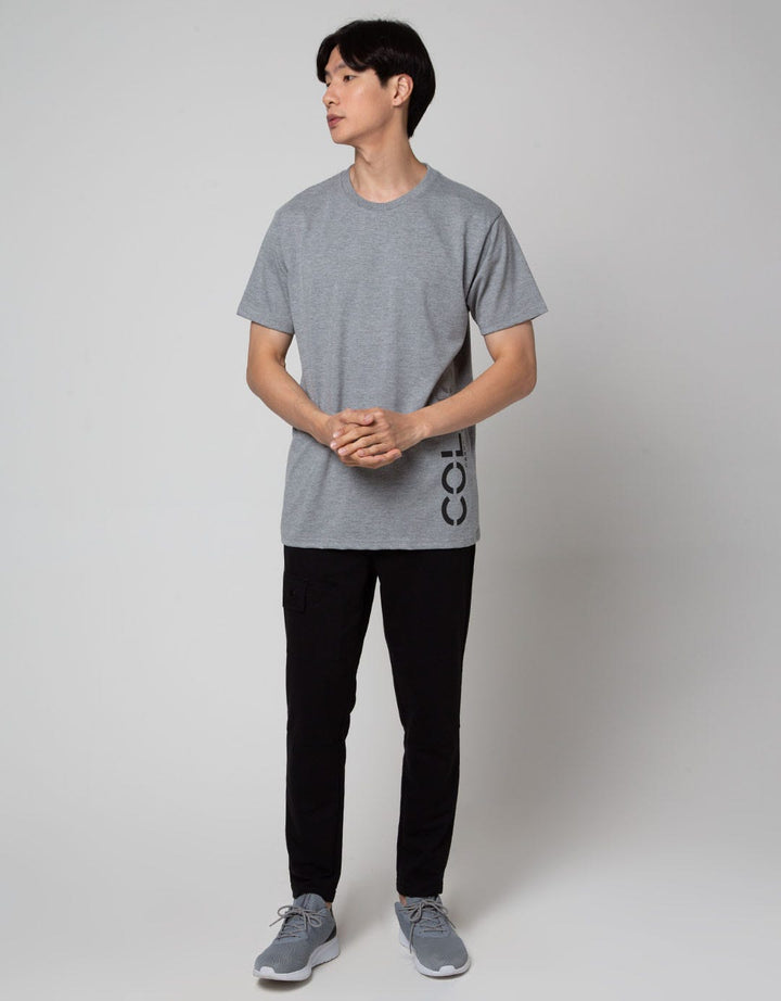 Cole Ribs Printed Men's Casual T-Shirt