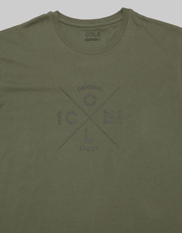 Cole Crossed Line Men's Casual T-Shirt