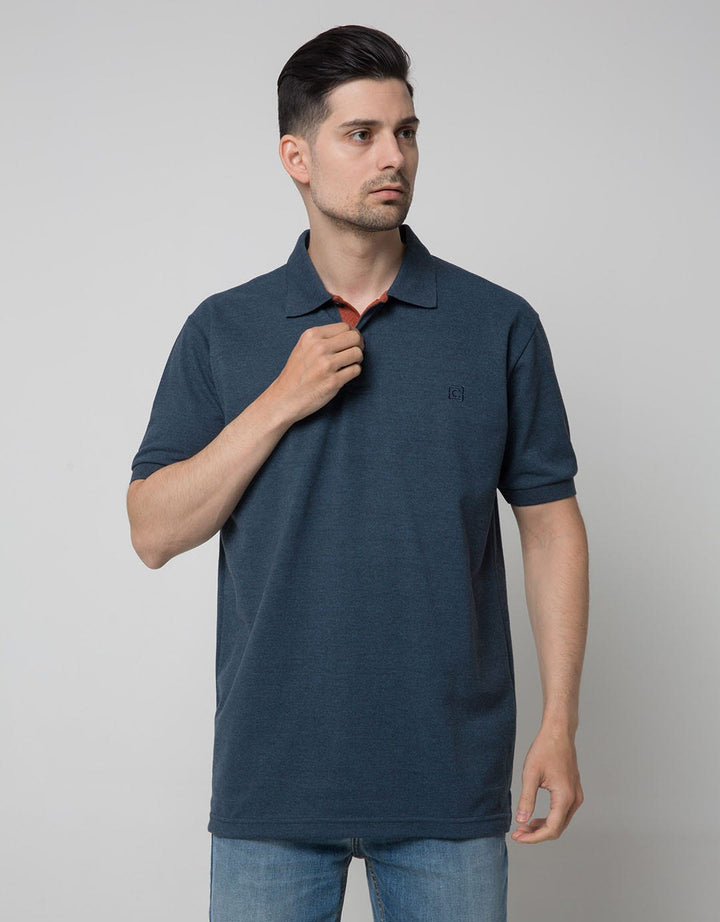 Cole Short Sleeve Kaos Polo Pique Melange