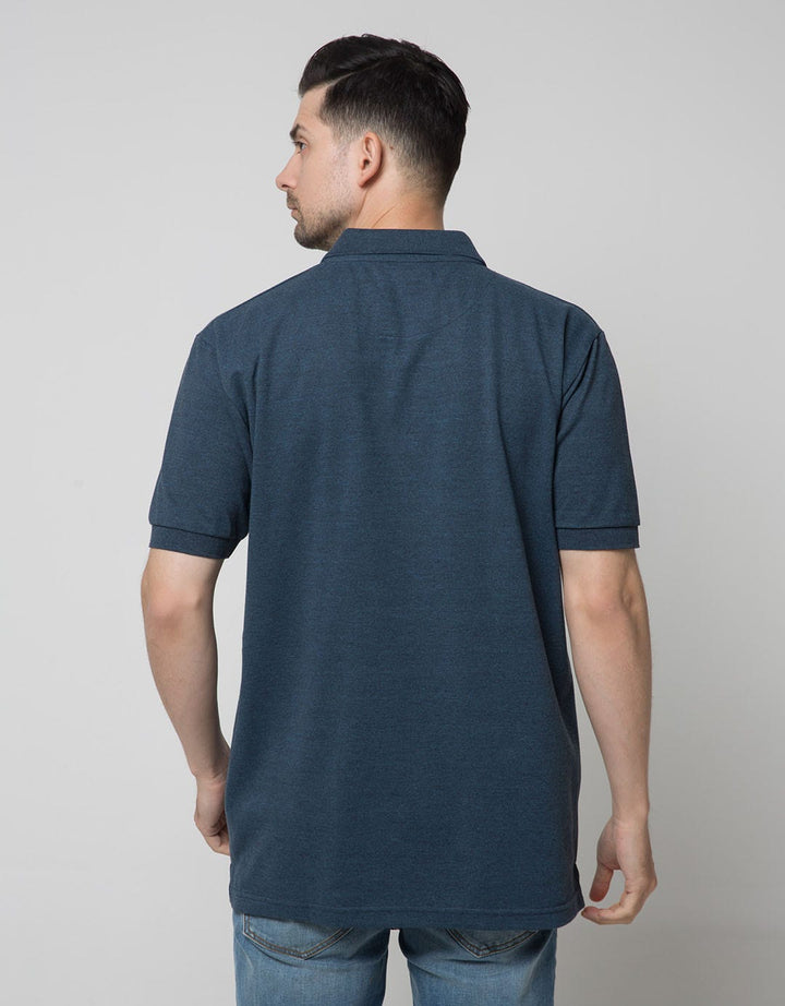 Cole Short Sleeve Kaos Polo Pique Melange