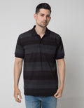 Cole Short Sleeve Kaos Polo Stripe Evenly 3 Colors