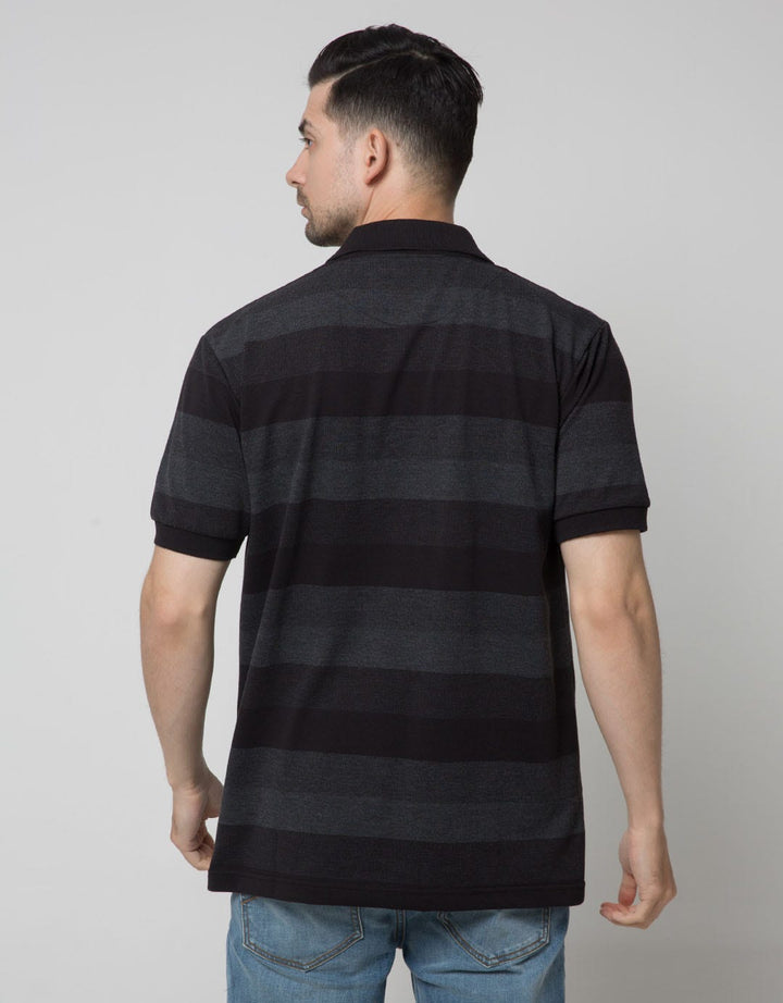 Cole Short Sleeve Kaos Polo Stripe Evenly 3 Colors