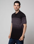 Cole Big Stripe Middle Men's Polo Shirt