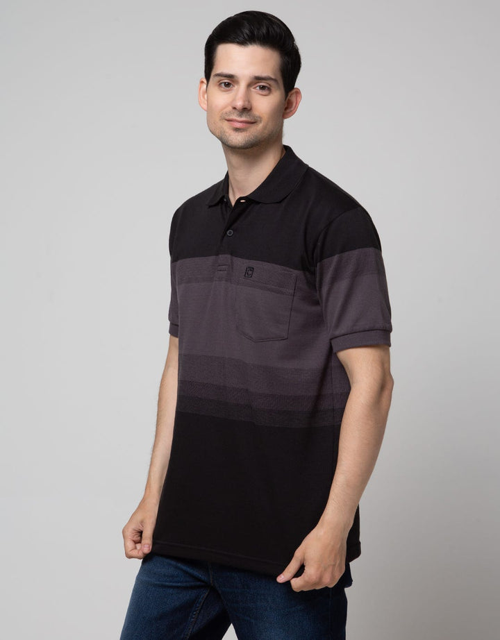 Cole Big Stripe Middle Men's Polo Shirt