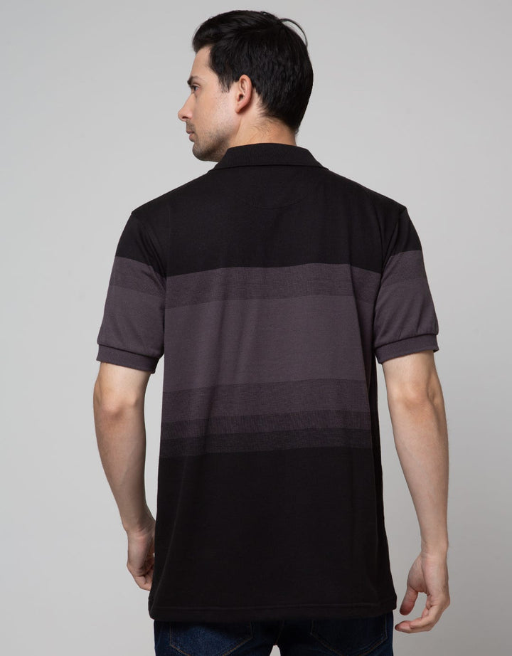 Cole Big Stripe Middle Men's Polo Shirt