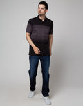 Cole Big Stripe Middle Men's Polo Shirt