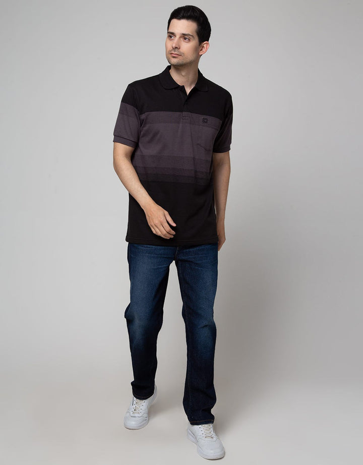 Cole Big Stripe Middle Men's Polo Shirt